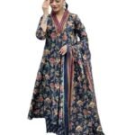 Women Printed A-Line Kurta and pant set with Dupatta